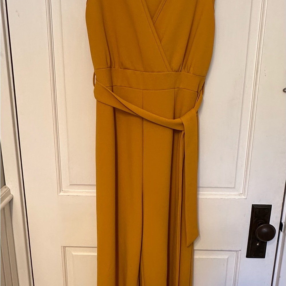Elegant Mustard Jumpsuit